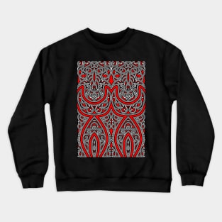 tribal batak motif 7 Crewneck Sweatshirt